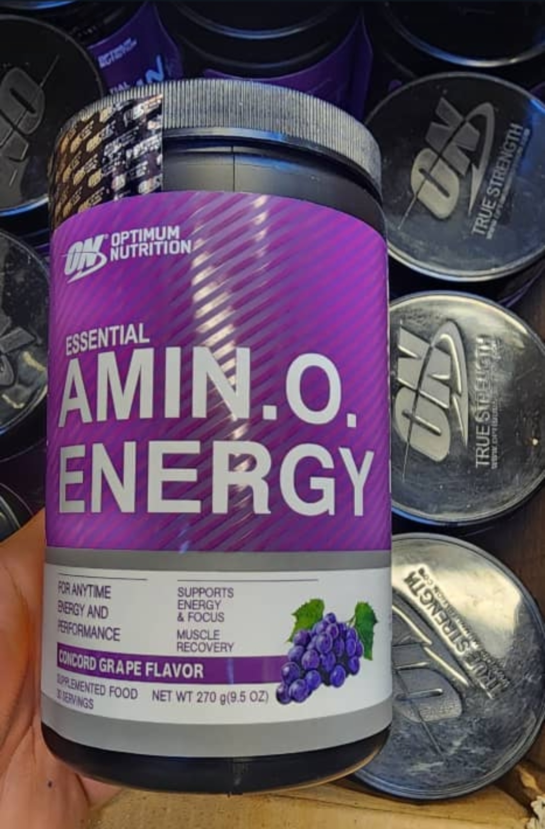 آمینو انرژی اپتیموم طعم انگور قرمز