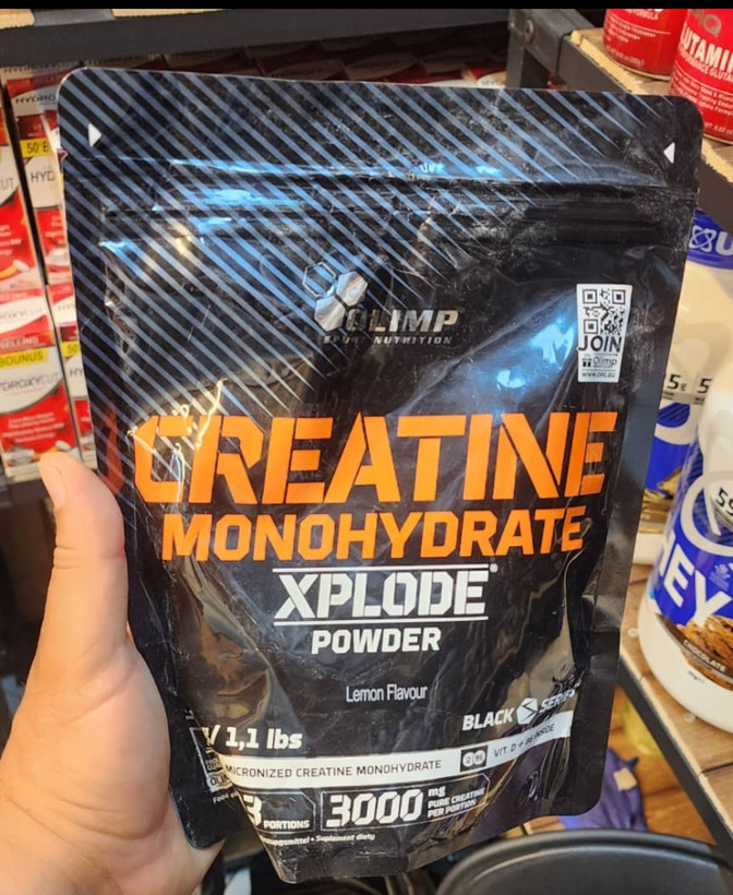 کراتین مونوهیدرات الیمپ 500گرمی