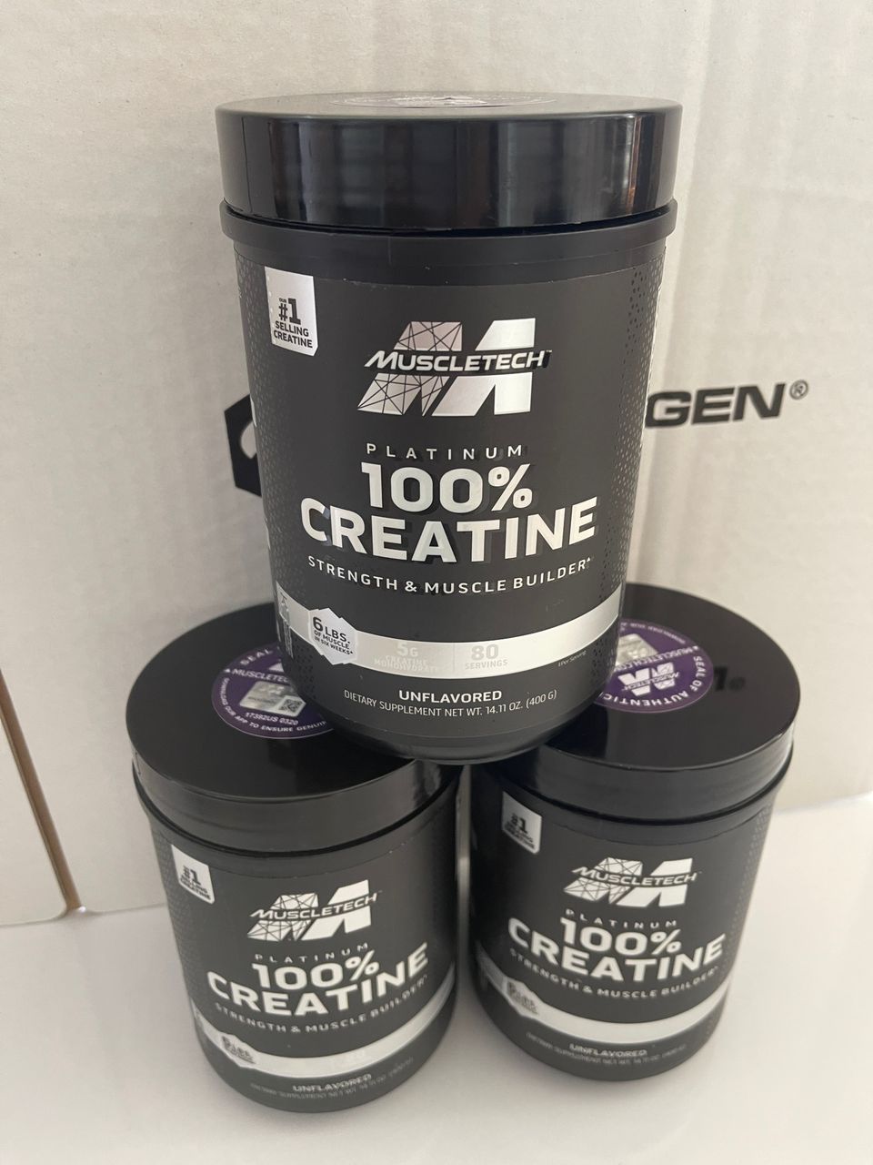 کراتین مونوهیدرات پلاتینیوم 400گرمی